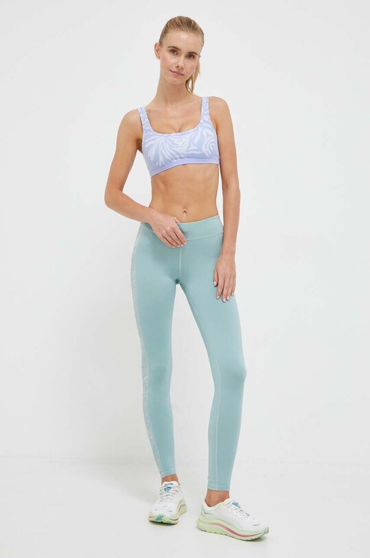 Одяг Спортивний бюстгальтер Roxy Heart Into It x Mizuno ERJKT04073 блакитний