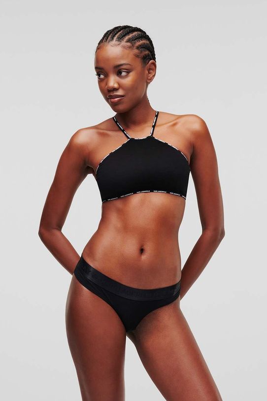 Oblečenie Nohavičky Karl Lagerfeld 7-pak 235W2104 čierna