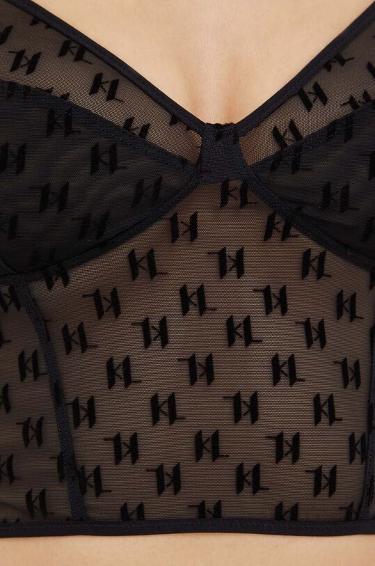 Grudnjak Karl Lagerfeld crna 235W2126