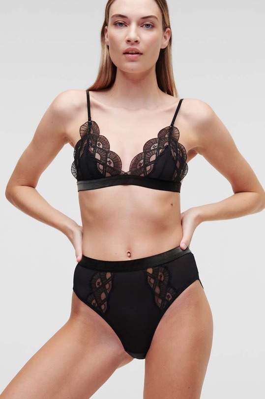 Podprsenka Karl Lagerfeld 235W2120 čierna AW23