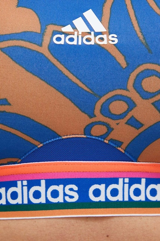 Športová podprsenka adidas Performance x FARM Rio IM2370 modrá