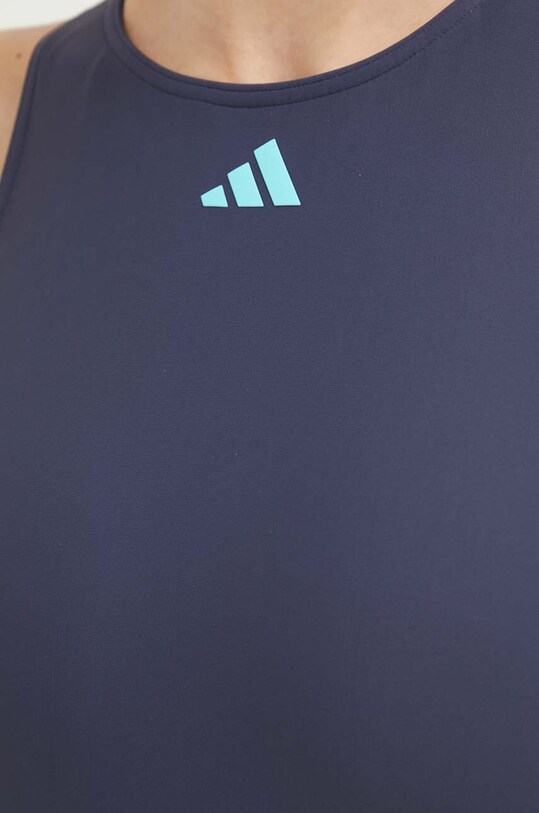 Суцільний купальник adidas Performance Solid Tape IB4315 темно-синій