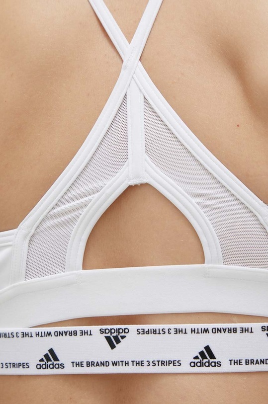 adidas Performance biustonosz sportowy Aeroreact biały HC7869