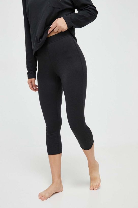 adidas TERREX legginsy funkcyjne Xperior Merino 200 Planet friendly czarny HY1427