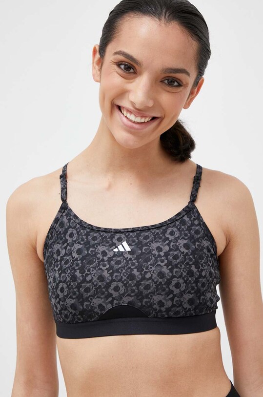 Спортивний бюстгальтер adidas Performance Aeroreact чорний HZ1530