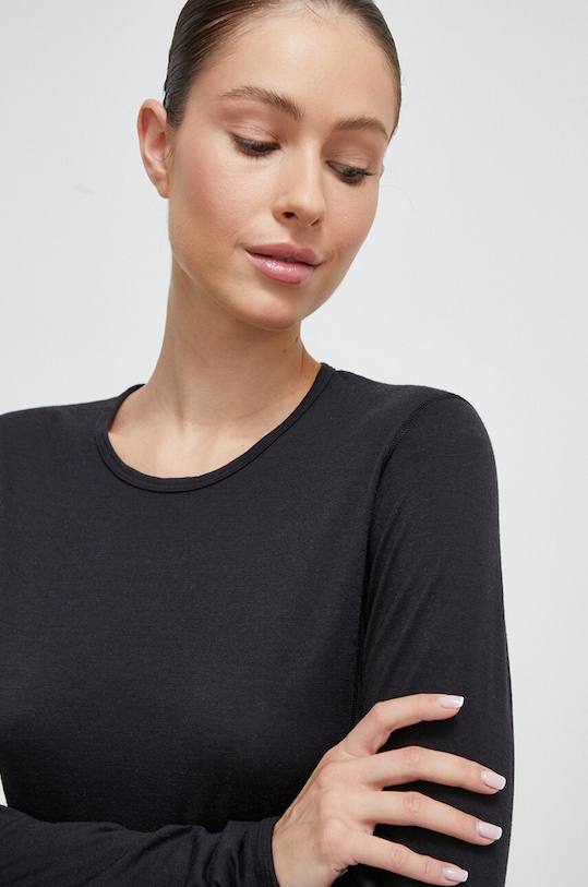 Funkční triko s dlouhým rukávem adidas TERREX Xperior Merino 200 černá HZ8561