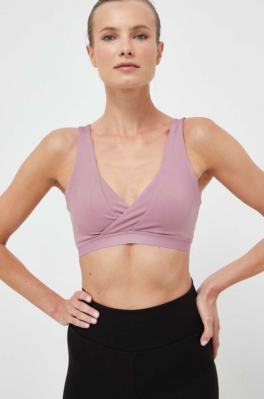 adidas Performance reggiseno sportivo premamam Yoga Essentials morbida rosa HZ8600