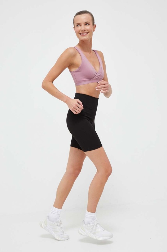 adidas Performance biustonosz sportowy Yoga Essentials HZ8600 różowy AW23