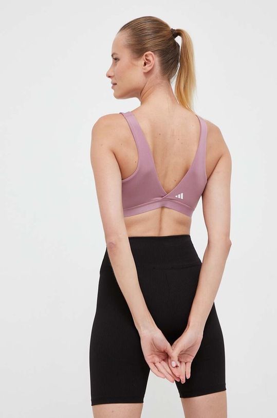 Odzież adidas Performance biustonosz sportowy Yoga Essentials HZ8600 różowy
