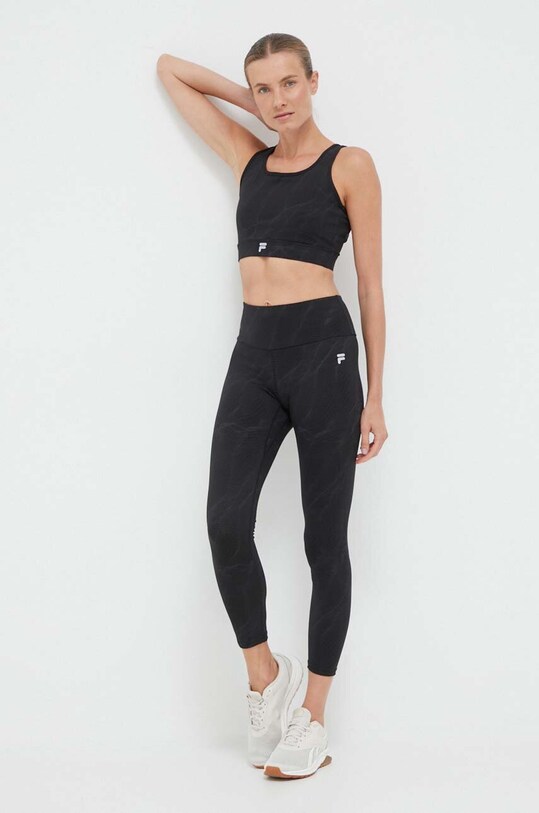 Спортивний бюстгальтер Fila Reboredo FAW0622 чорний AW23