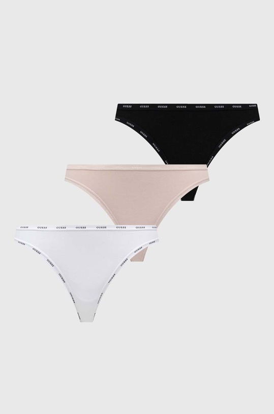 Guess stringi 3-pack dzianina czarny O3BG13.K6YW1