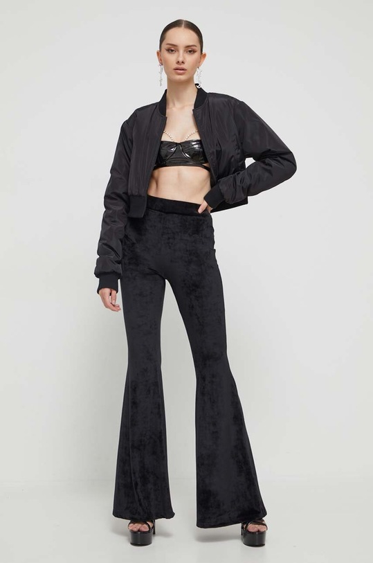 Ρούχα Top GCDS FW23W740241 μαύρο