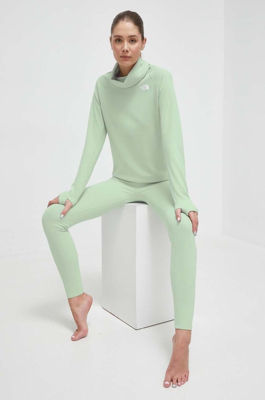 Funkčné legíny The North Face Dragline NF0A7ZLNI0G1 zelená AW23