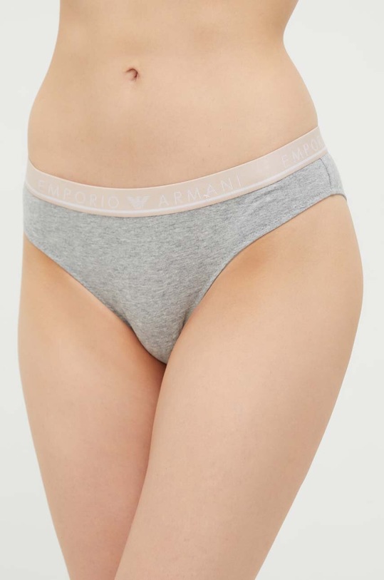 Emporio Armani Underwear figi 2-pack dzianina zielony 163334.3F227
