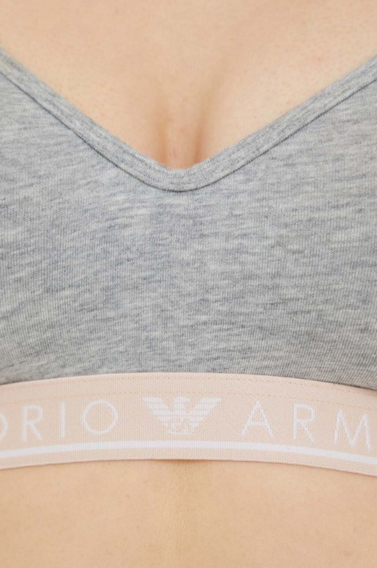 Podprsenka Emporio Armani Underwear 163995.3F227 šedá