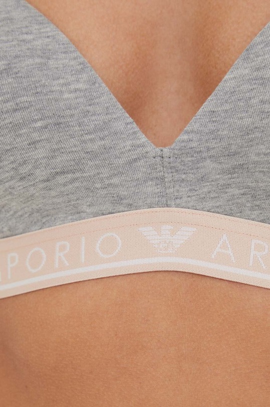 Odzież Emporio Armani Underwear biustonosz 164410.3F227 szary