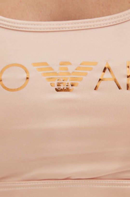 Športová podprsenka Emporio Armani Underwear 164710.3F235 béžová