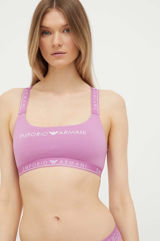 Emporio Armani Underwear biustonosz i brazyliany 164724.3F227 różowy AW23