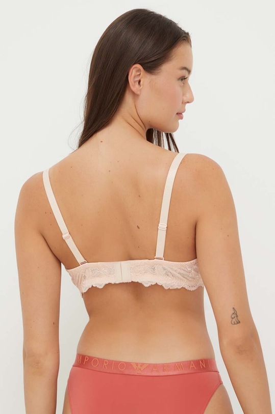 Odzież Emporio Armani Underwear biustonosz 167394.3F206 beżowy