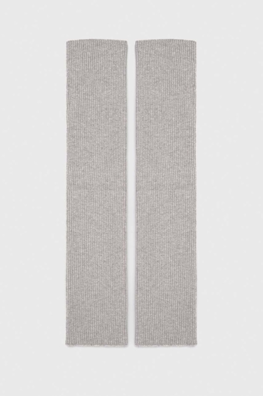 Vlněné návleky Notes du Nord dlouhé ponožky šedá 13376.