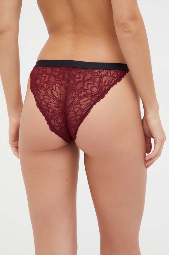 Pepe Jeans figi PLU10995.298 bordowy AW23