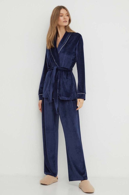 Ρόμπα United Colors of Benetton 36C336003.252 σκούρο μπλε AW23