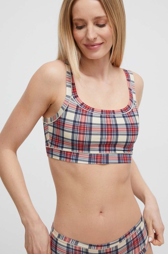 United Colors of Benetton biustonosz dzianina multicolor 35FH1R1D4.80B