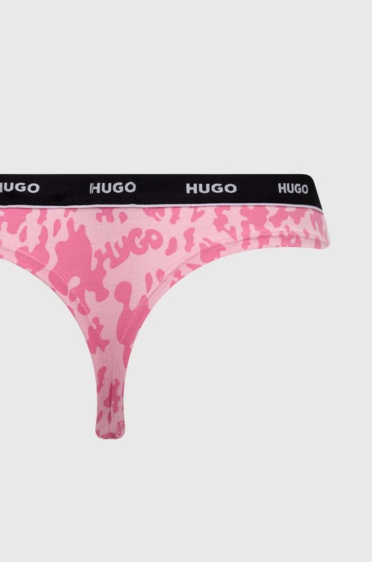 HUGO stringi 3-pack różowy 50495870