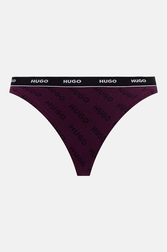 HUGO stringi 3-pack 50495870 czarny SS25