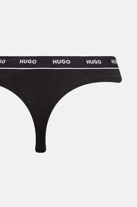 HUGO stringi 3-pack 50495870 czarny