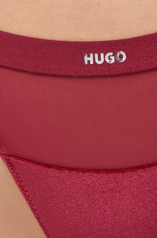 Odzież HUGO stringi 50502764 bordowy