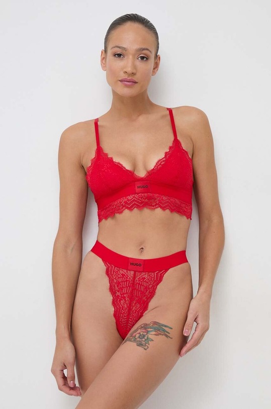 Odzież HUGO biustonosz 50502786 czerwony
