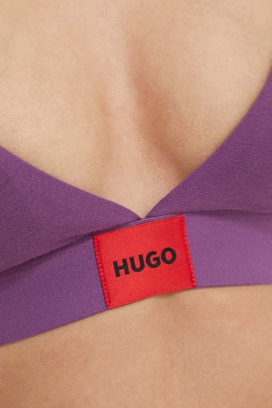 HUGO biustonosz fioletowy 50503098