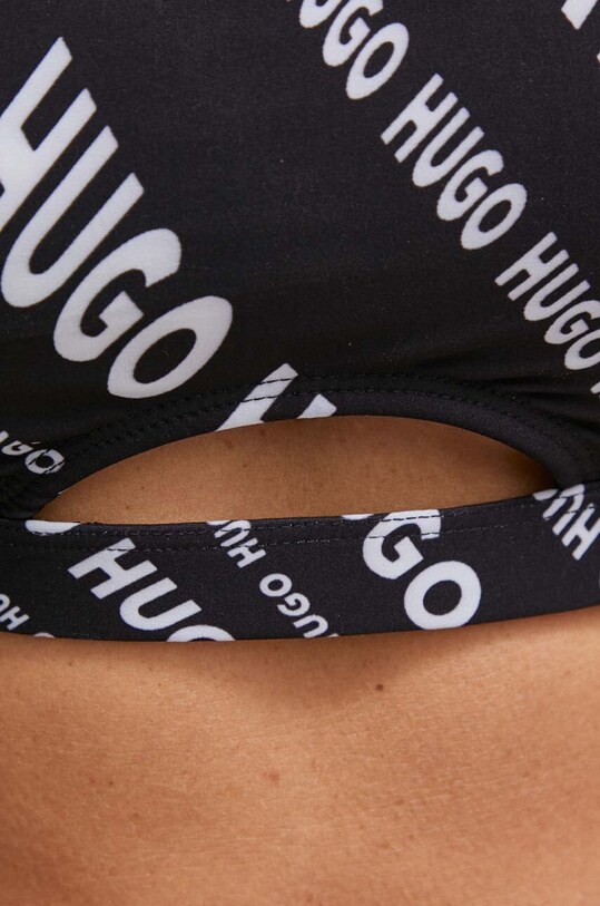 HUGO biustonosz kąpielowy 50502825 czarny