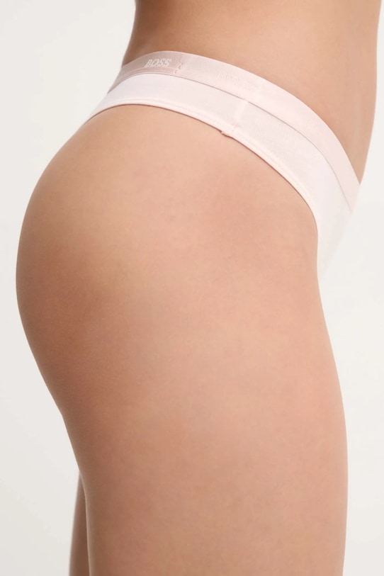 BOSS stringi THONG CI 50502752 różowy AW25