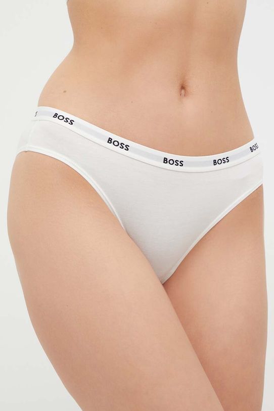 BOSS figi dzianina beżowy 50502753