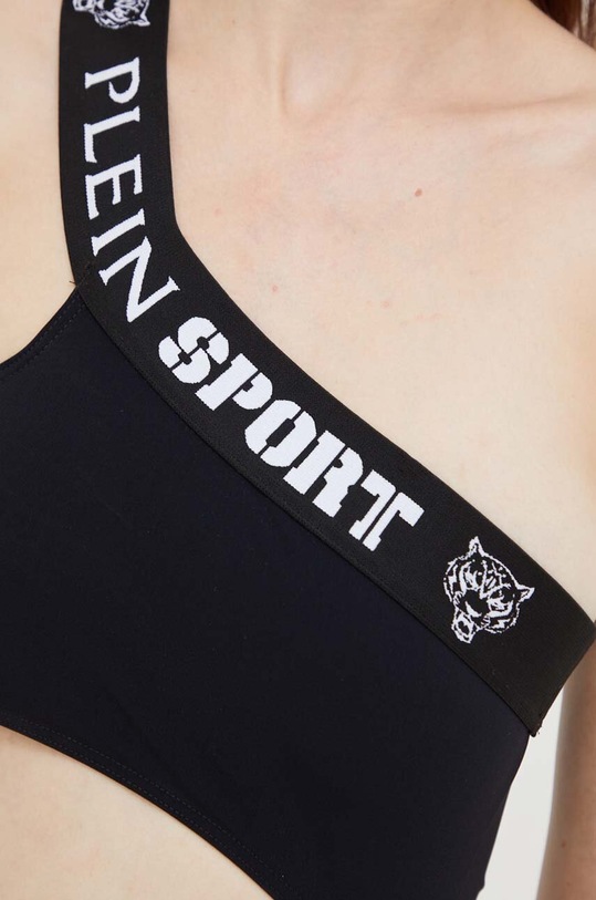 PLEIN SPORT jednoczęściowy strój kąpielowy FACC.WMX0233.STE003N czarny