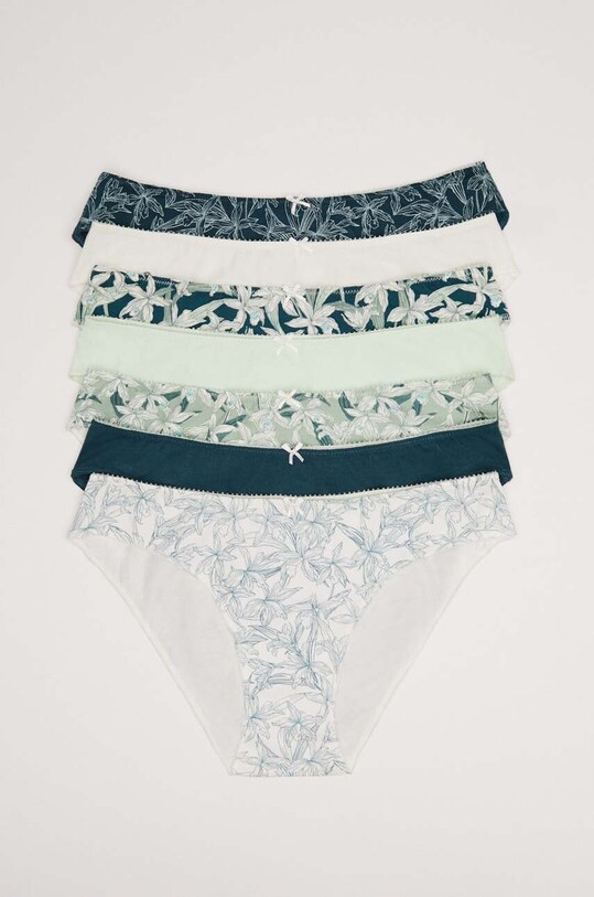 women'secret figi 7-pack 4936120 zielony AW23