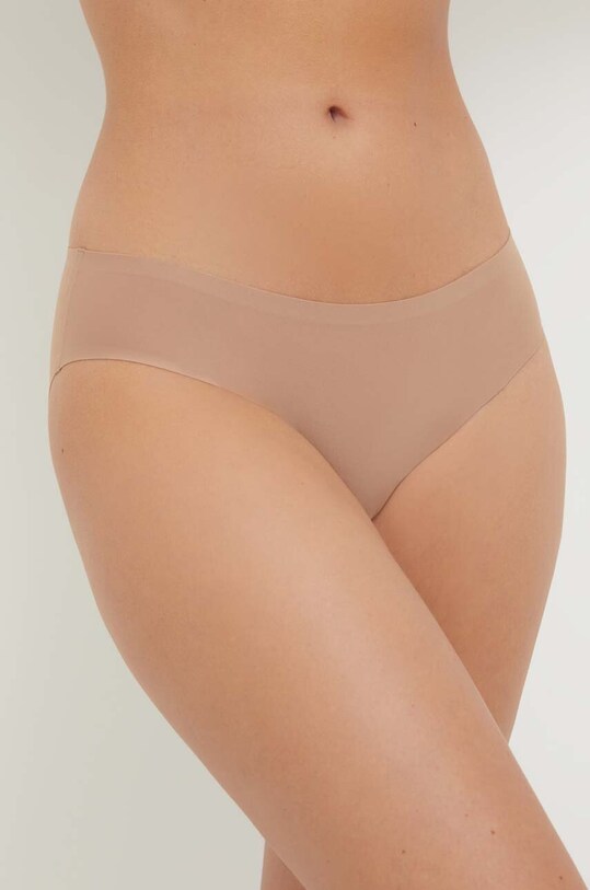 Chantelle figi Soft Stretch dzianina brązowy C26430.02T