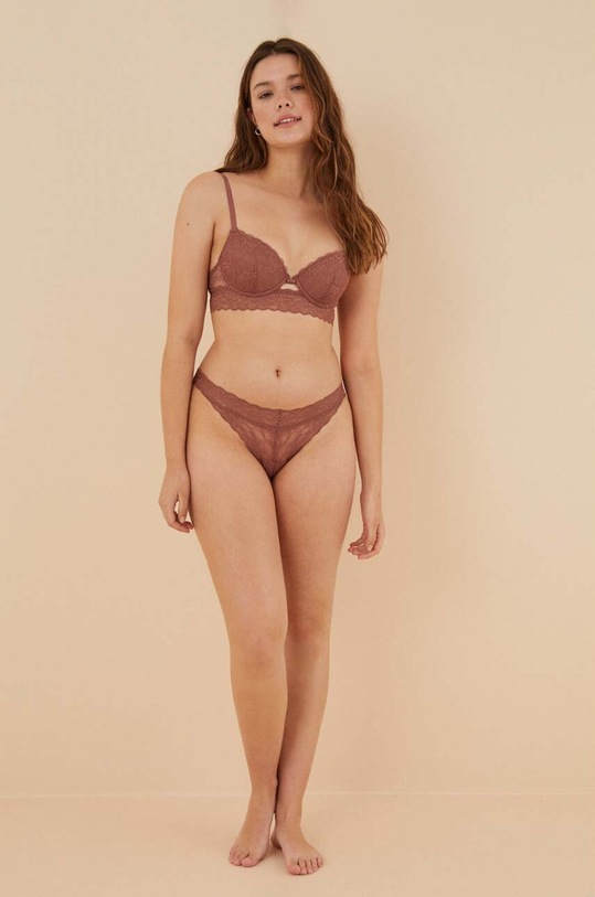 Nohavičky women'secret AUTUMN HELANKAS ružová 4986188