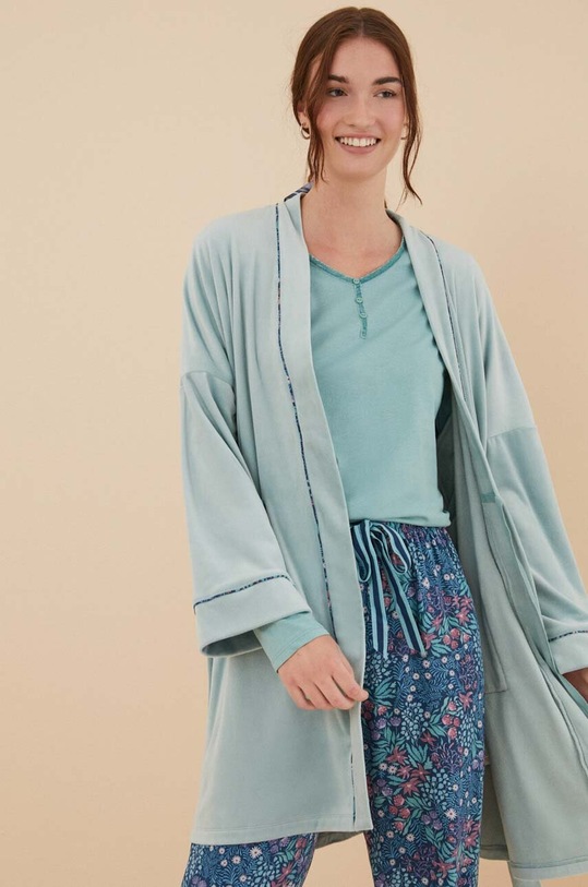 Kućni ogrtač women'secret Mix & Match 3146504 tirkizna
