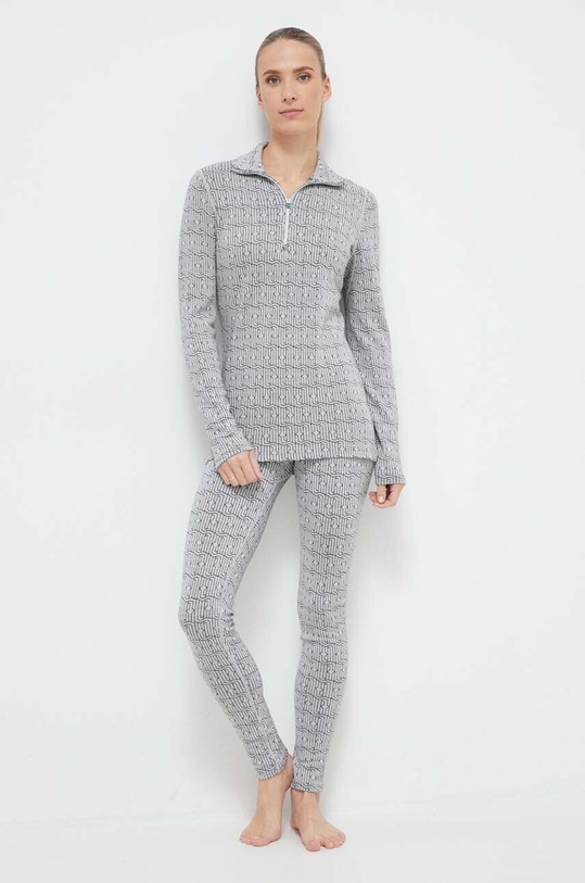 Icebreaker longsleeve funkcyjny Merino 260 Vertex IB0A56TA5981 szary AW23
