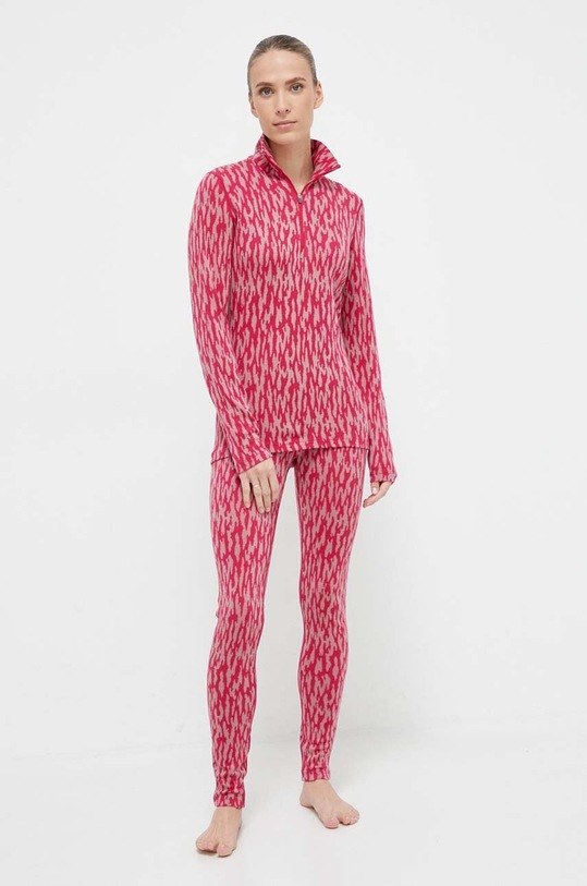 Icebreaker longsleeve funkcyjny Merino 260 Verte IB0A56TD9141 różowy AW23