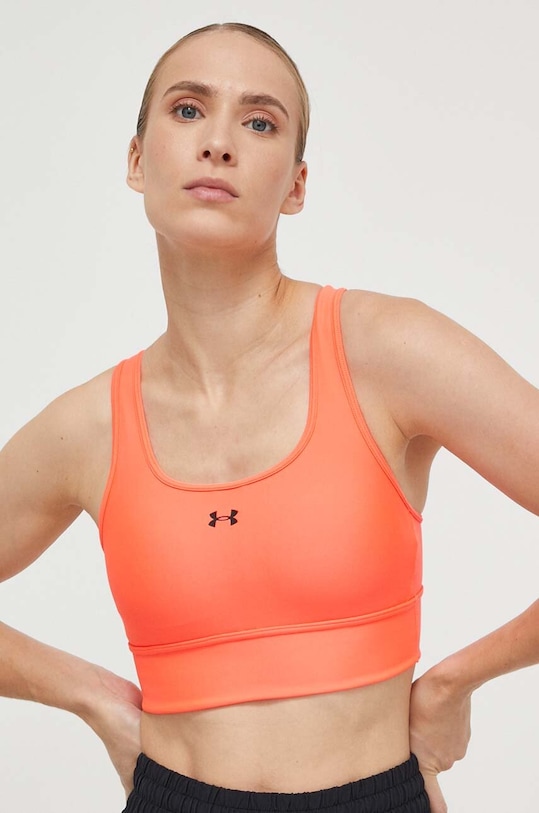 Îmbrăcăminte Under Armour sutien sport Crossback 1377916 portocaliu