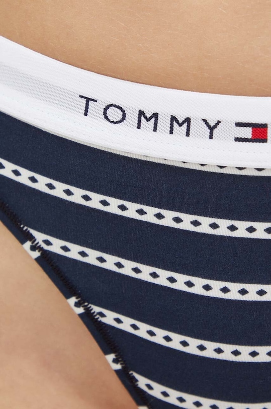 Tommy Hilfiger tanga sötétkék UW0UW04547
