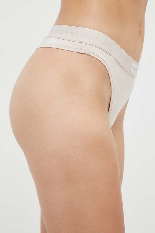 Tommy Hilfiger tanga UW0UW04812 bézs SS24