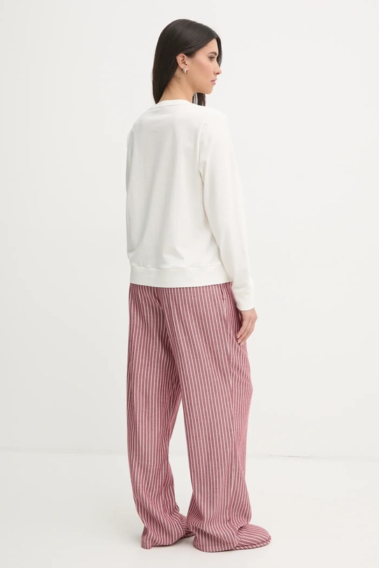 Πιτζάμα Tommy Hilfiger UW0UW04853 μπορντό AW24