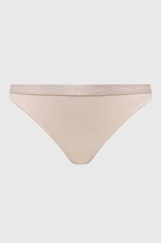 Tommy Hilfiger stringi 3-pack beżowy UW0UW04480