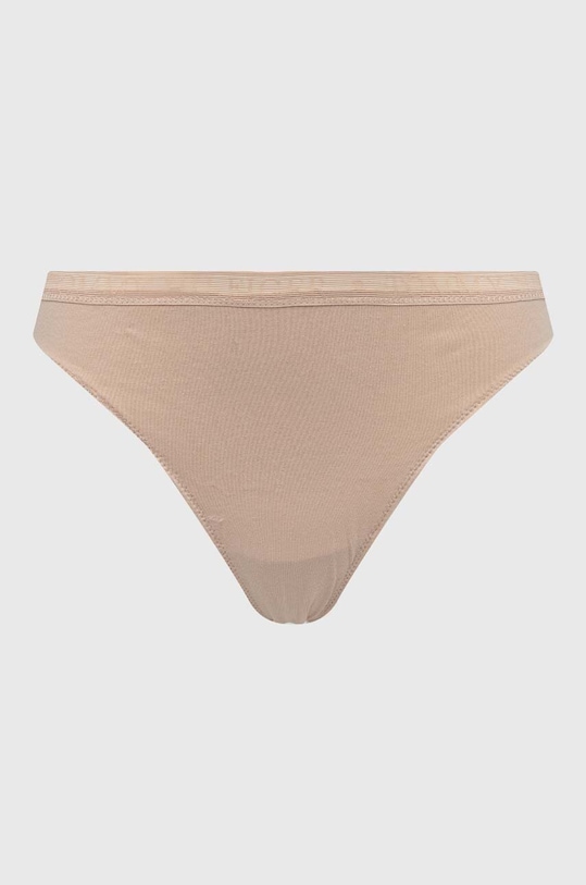 Tommy Hilfiger stringi 3-pack UW0UW04890 beżowy AW23