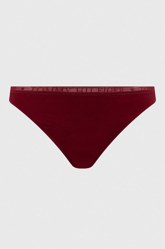 Tommy Hilfiger stringi 3-pack UW0UW04890 bordowy AW23